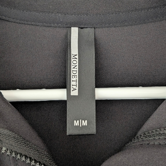 Mondetta Women's Black Lightweight Full Zip Jacket ~ Size Medium - Picture 4 of 8